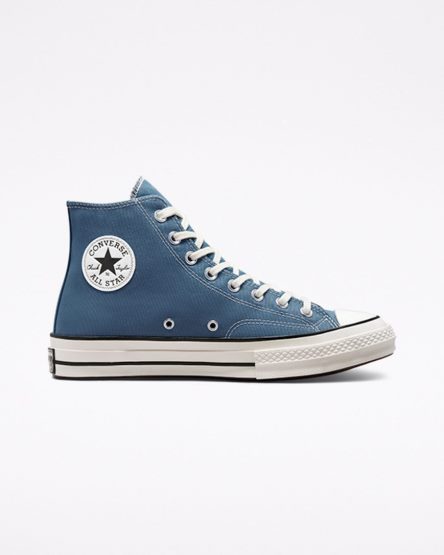 Tenisi Inalti Barbati Converse Chuck 70 Seasonal Color Albastri Negrii | RO UYVCJ928